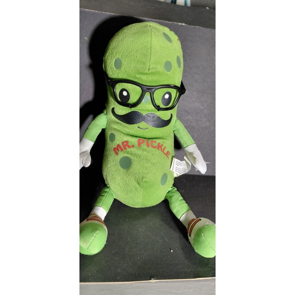 12in Fiesta Toys brand "Mr. Pickle" plush doll Funny Weird Collectible Toy Gifts